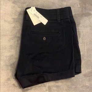 J. Crew 3” inseam black shorts